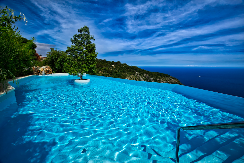 Piscine avec vue 