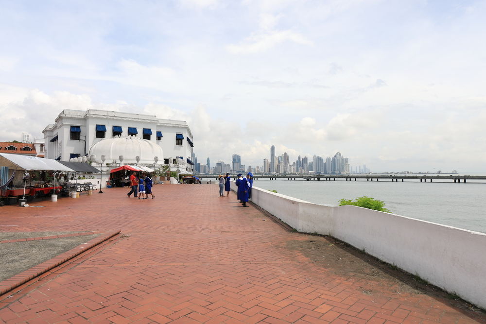 Monumento al canal de Panama - Panama City - Panama
