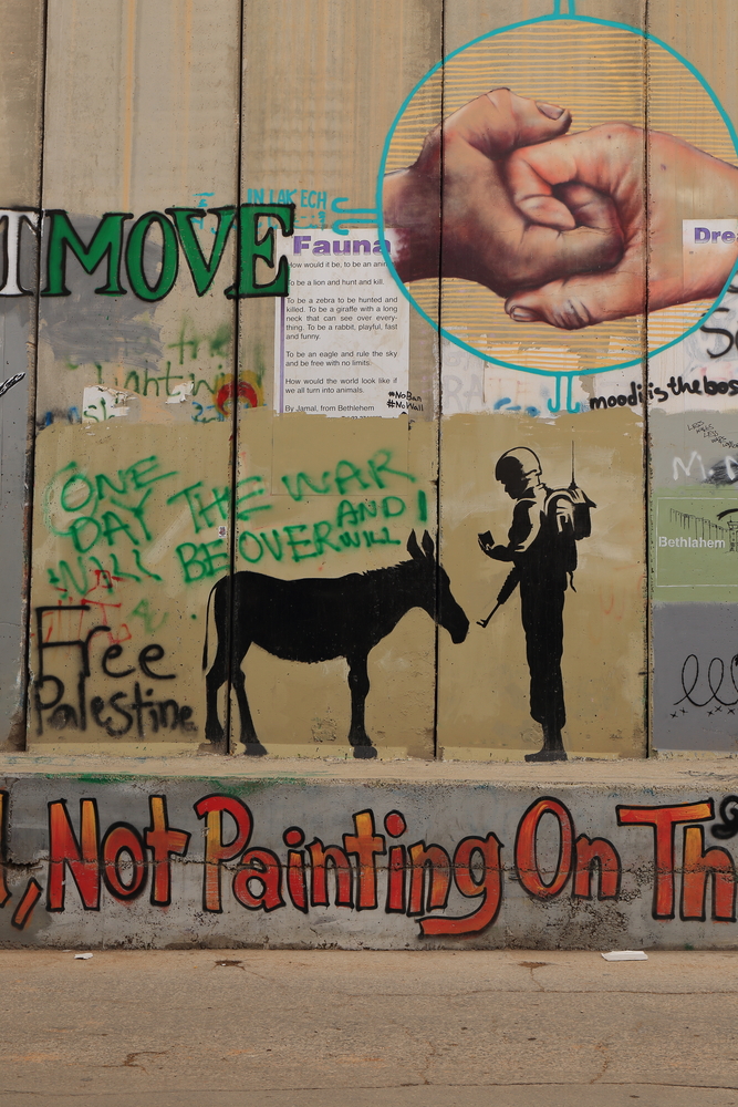 Freedom of Expression at the Border 3 - Bethlehéem - Palestine
