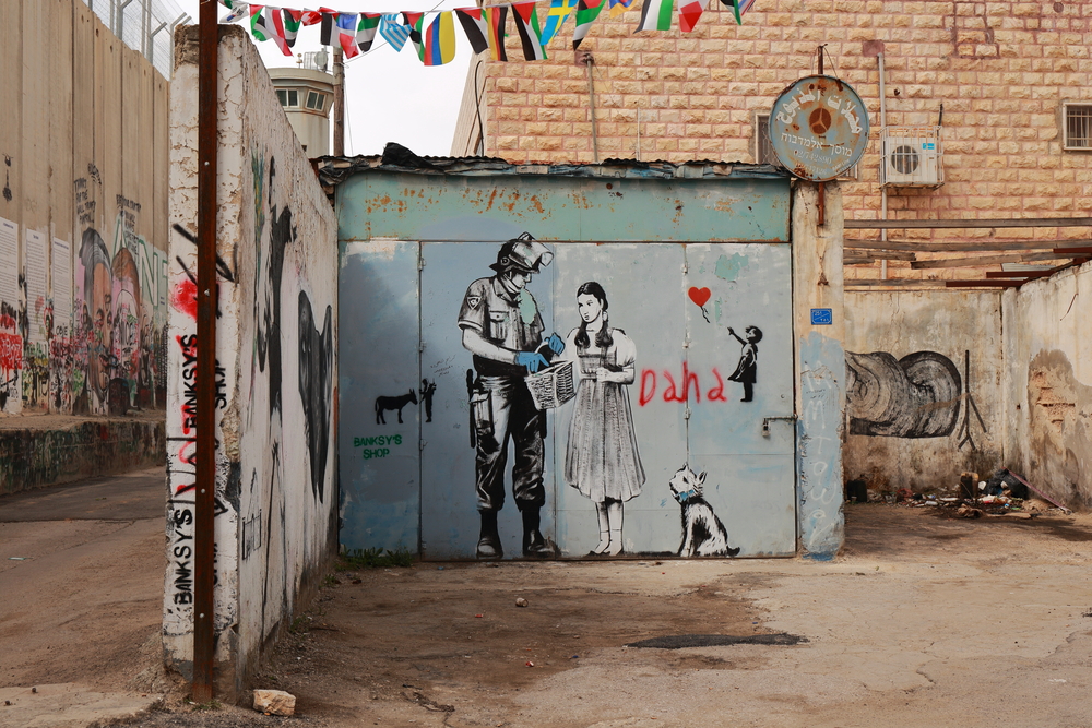 Freedom of Expression at the Border 4 - Bethlehéem - Palestine