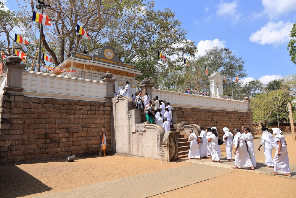 Temple Bouddhiste - Anuradhapura - Sri Lanka