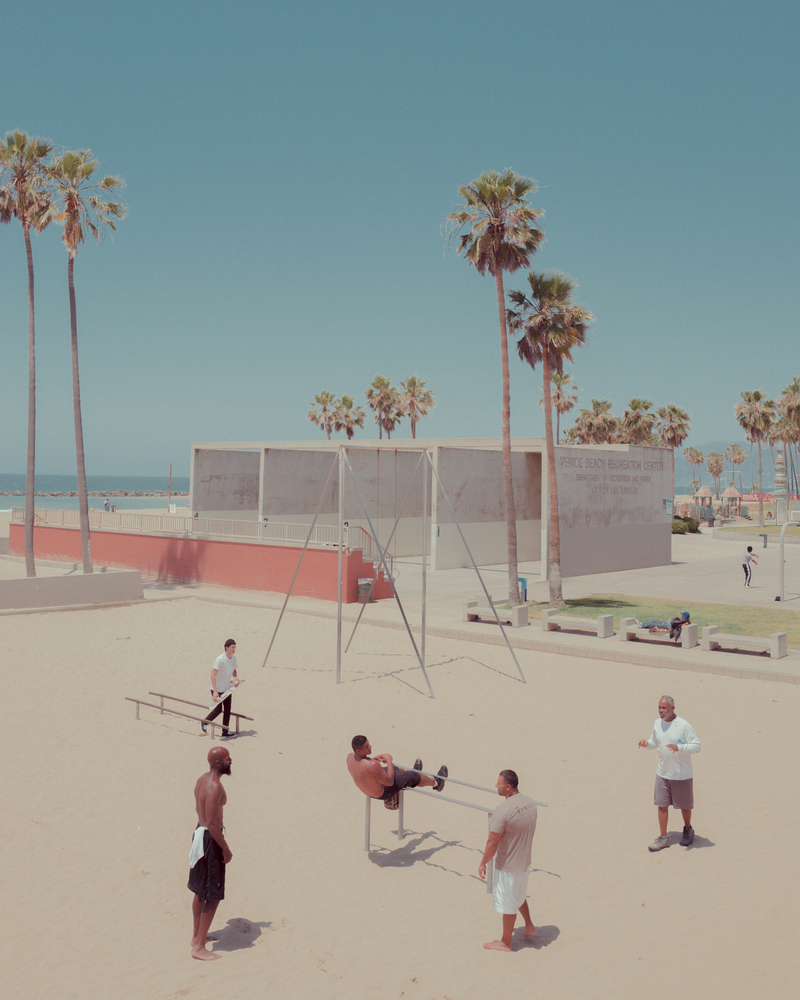 Conversation, Venice Beach, CA