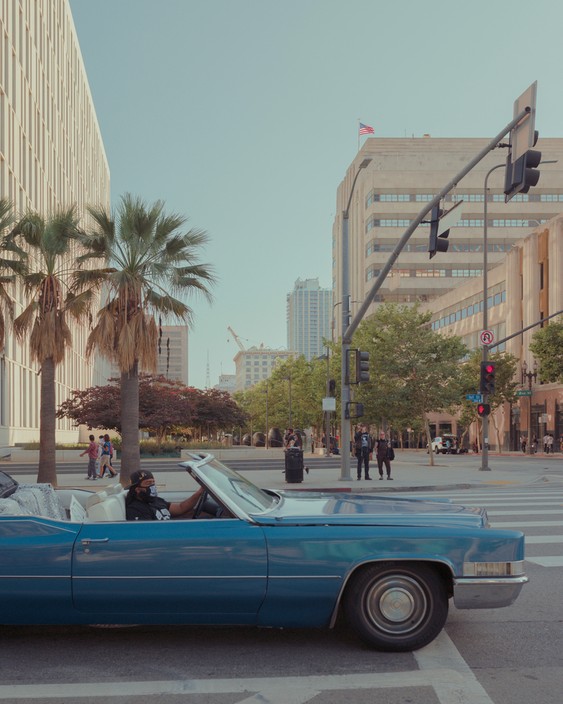 Driving in DTLA