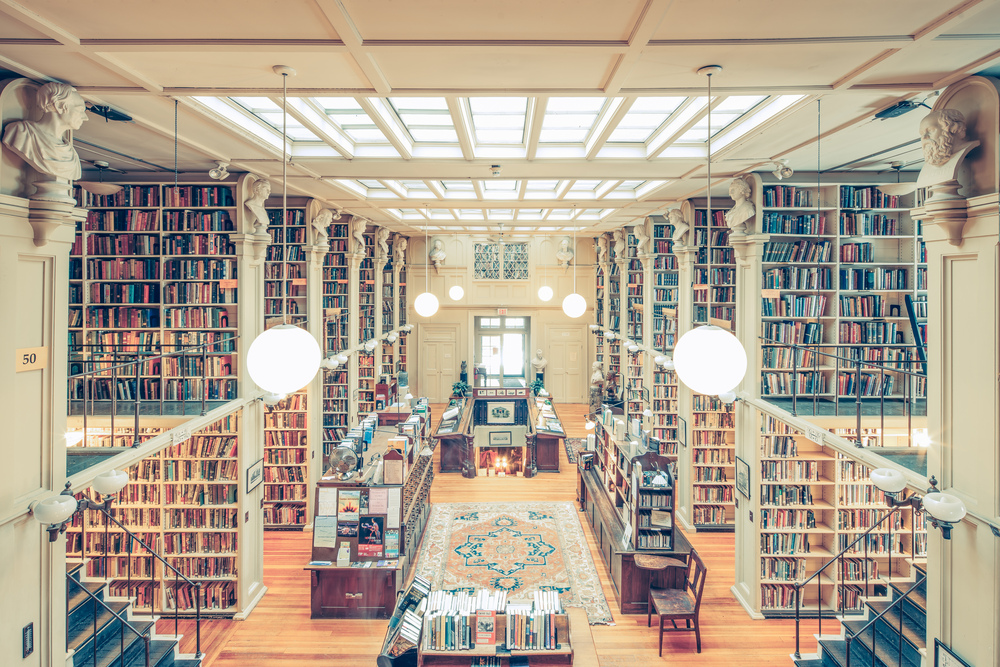 The Providence Athenaeum Library, Rode Island