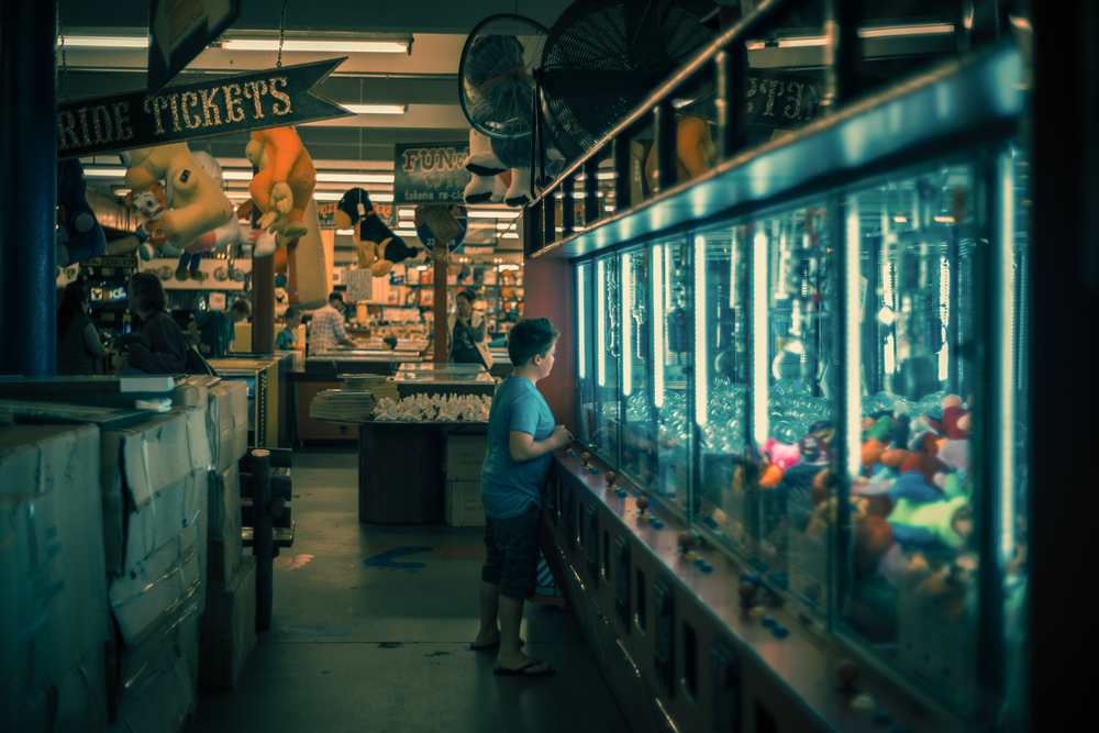 Boy, Redondo Beach Fun Factory