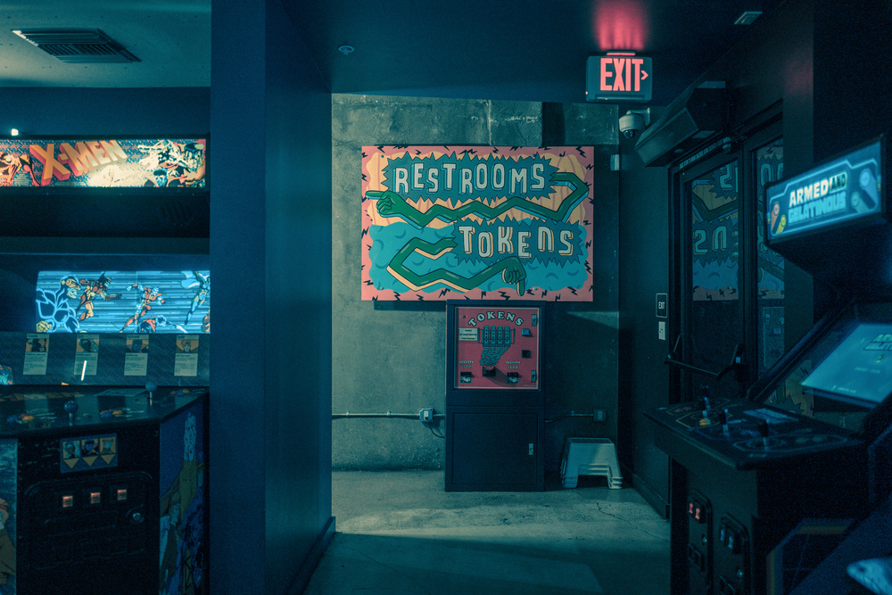 Restrooms Tokens, LA