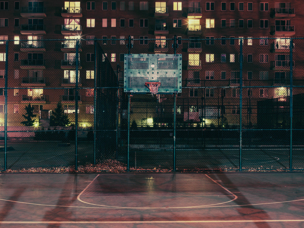PS 443 by Night, Brooklyn